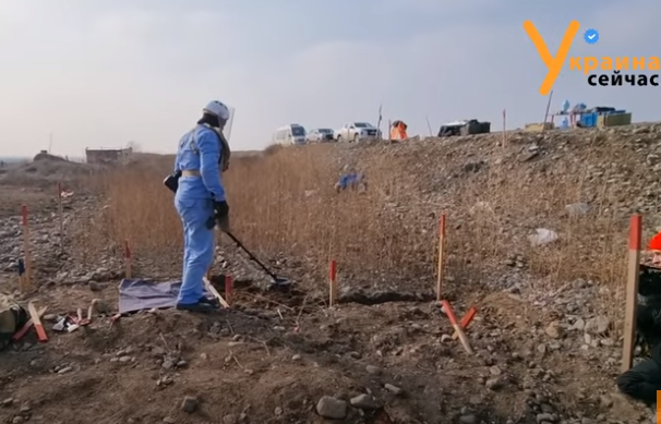 Ukrainian media show demining process in Azerbaijan's liberated territories (VIDEO)