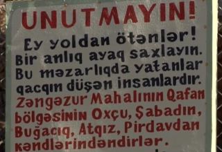 "Ey yoldan ötənlər, bir anlıq ayaq saxlayın!" - Naxçıvana pənah gətirənlərin ağrılı həyat hekayəsi (FOTO/VİDEO)