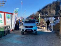 Rusiya sülhməramlılarına aid daha yeddi avtomobil Laçın yolundan keçib (FOTO)