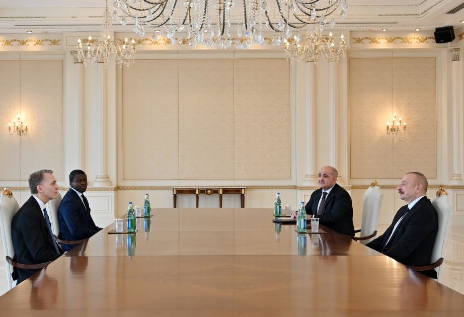 President Ilham Aliyev receives CEO of Brookfield Asset Management (VIDEO)