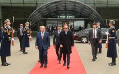 Завершился визит Президента Египта в Азербайджан (ФОТО)
