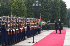 Official welcoming ceremony held for Egyptian President Abdelfattah El-Sisi (PHOTO/VIDEO)