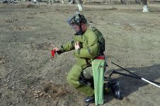 В азербайджанской армии проводятся учения по боевой подготовке инженерных войск (ФОТО/ВИДЕО)