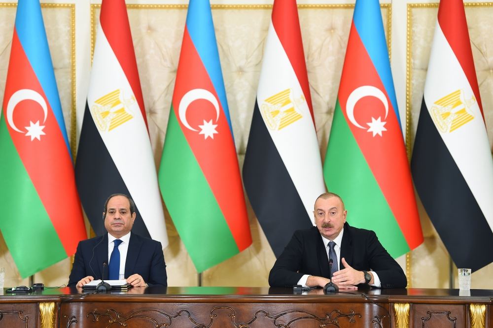 Президент Ильхам Алиев: Сотрудничество между Азербайджаном и Египтом необходимо углублять и расширять