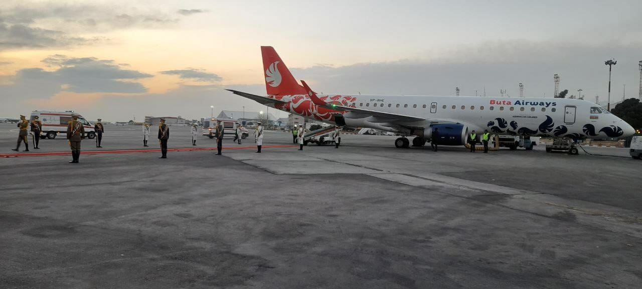 Plane with evacuated employees of Azerbaijani Embassy in Iran leaves Tehran