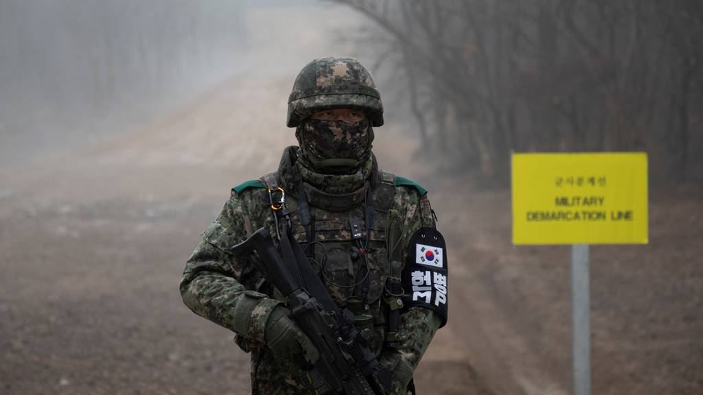 Южнокорейский солдат случайно открыл огонь во время учений на границе с КНДР