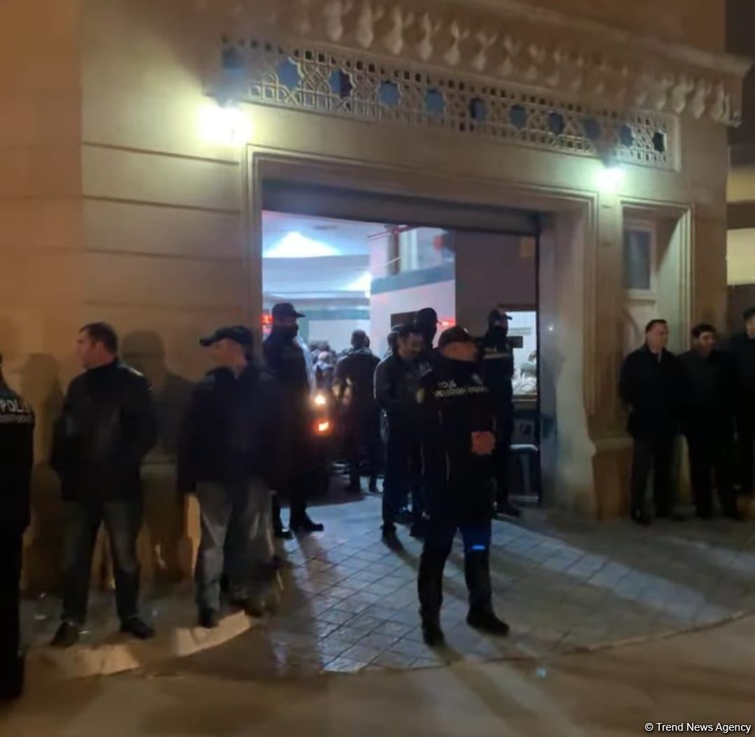 Body of head of security service at Azerbaijani Embassy in Iran brought to Tazapir mosque in Baku