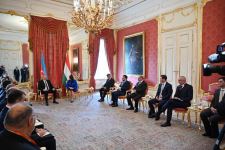 Состоялась встреча Президента Ильхама Алиева с Президентом Венгрии Каталин Новак в расширенном составе (ФОТО/ВИДЕО)