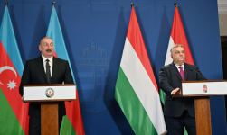 President Ilham Aliyev, Hungarian PM make press statements (PHOTO/VIDEO)