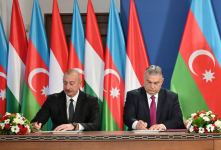 В Будапеште подписаны азербайджано-венгерские документы (ФОТО/ВИДЕО)