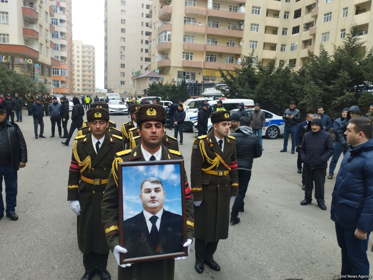 Body of head of security service at Azerbaijani Embassy in Iran brought to his home (PHOTO)
