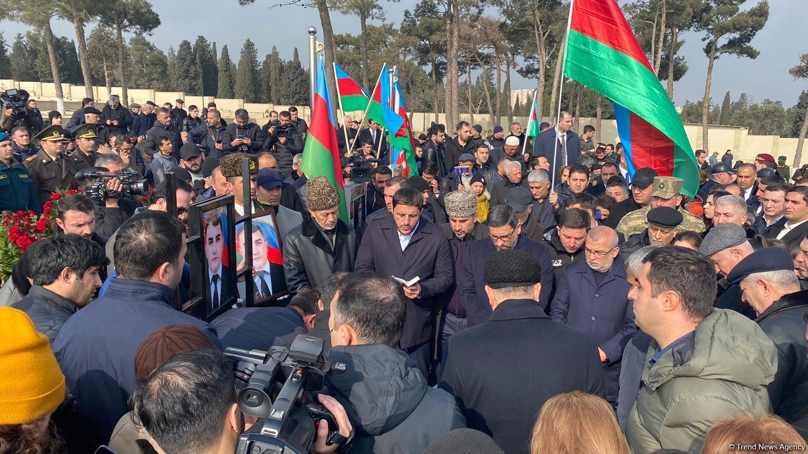 Head of security service at Azerbaijani Embassy in Iran buried in Alley of Martyrs II in Baku (PHOTO/VIDEO)