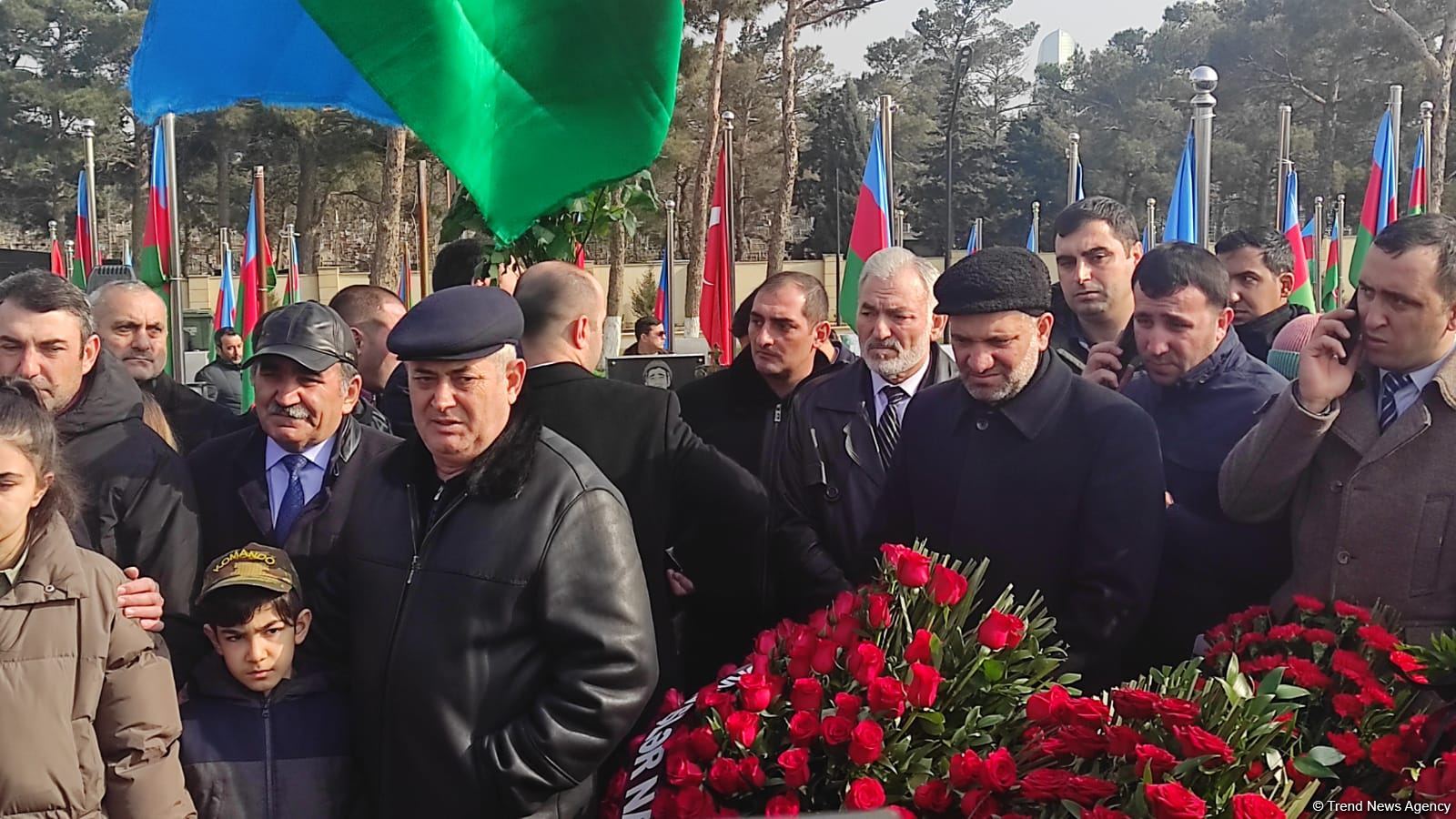 Head of security service at Azerbaijani Embassy in Iran buried in Alley of Martyrs II in Baku (PHOTO/VIDEO)