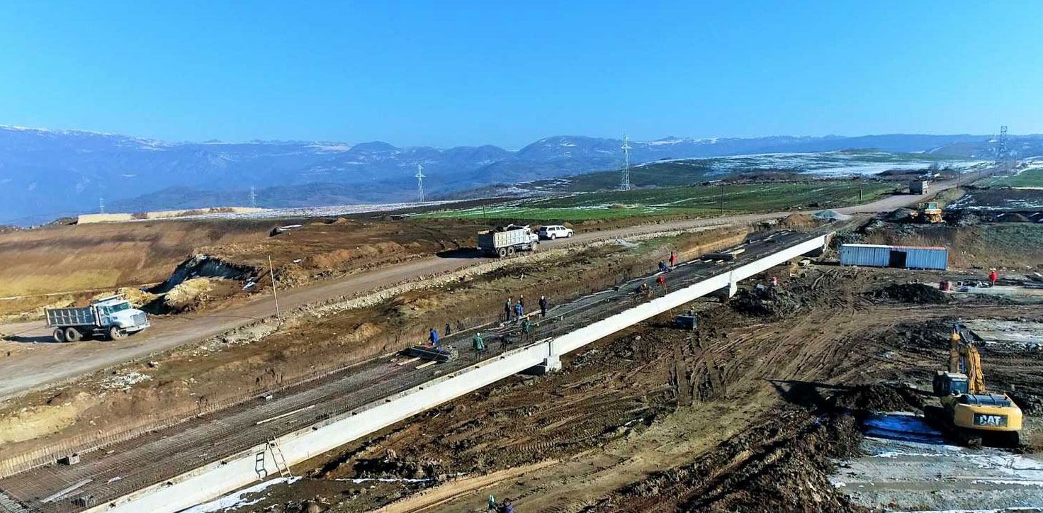 Azerbaijan continues reconstruction of Muganli-Ismayilli-Gabala road (PHOTO/VIDEO)