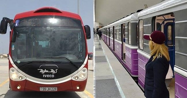 Metro və avtobuslarda gedişhaqqı artırldı