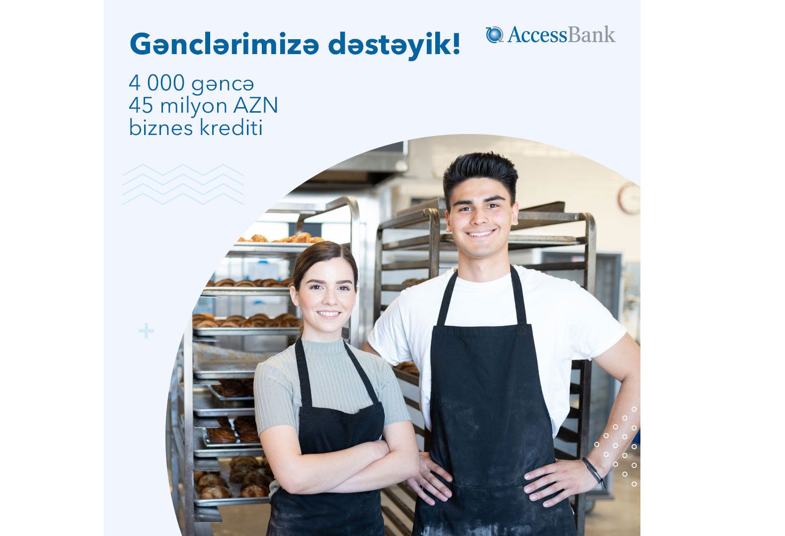 AccessBank gənc sahibkarlara 45 milyondan çox biznes krediti ayırıb (R)