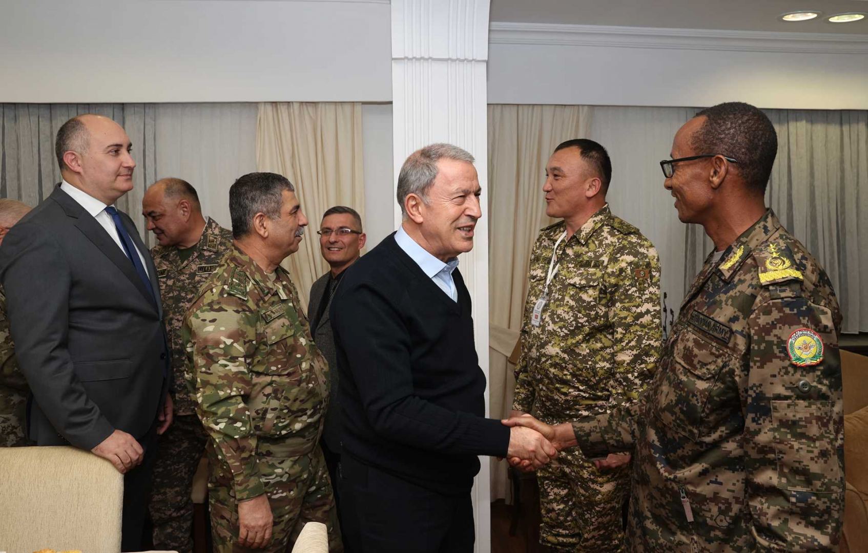 Состоялась встреча министров обороны Турции, Азербайджана и Грузии (ФОТО)