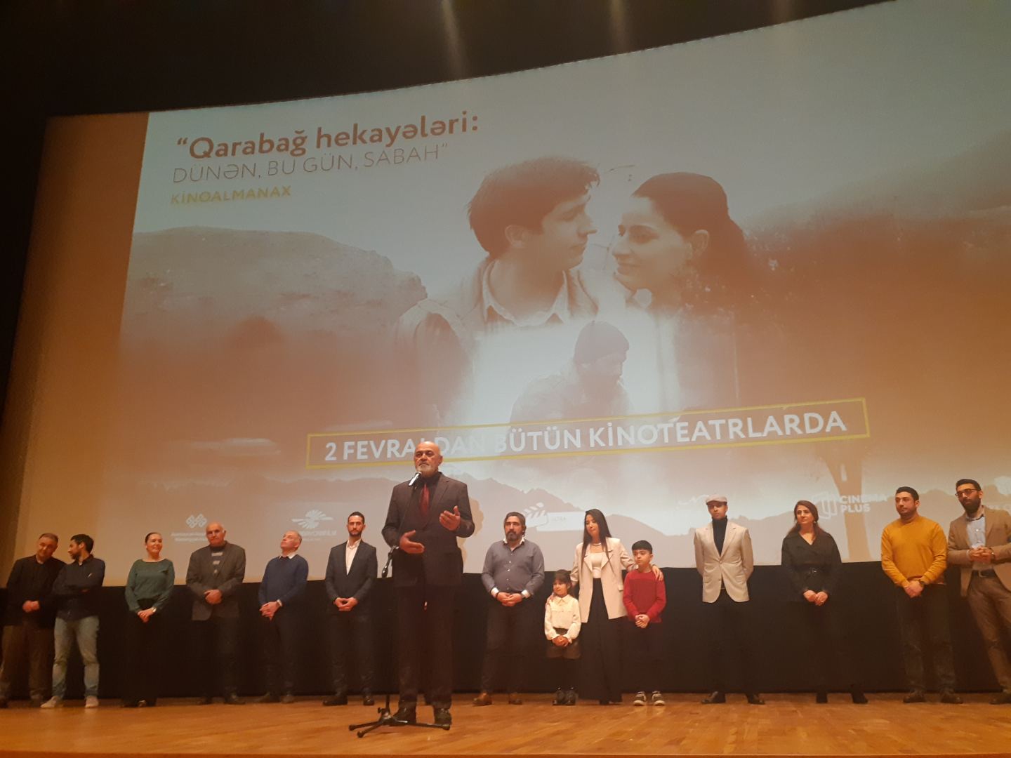 В Баку состоялась премьера киноальманаха "Карабахские истории: Вчера, сегодня, завтра" (ФОТО)