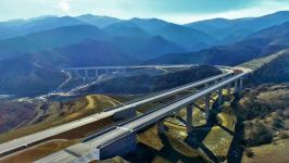 Строительство автодороги Ахмедбейли-Физули-Шуша продолжается быстрыми темпами (ФОТО)