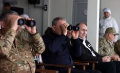 Azerbaijani defense minister attends “Winter Exercises - 2023” in Türkiye (PHOTO)