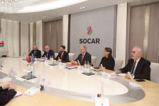 SOCAR-ın prezidenti TPAO şirkətinin prezidenti ilə görüşüb (FOTO)