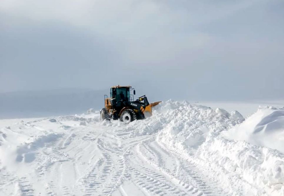 Azerbaijan's MoD shares data on snow removal activities in Kalbajar, Lachin, Dashkasan (PHOTO/VIDEO)