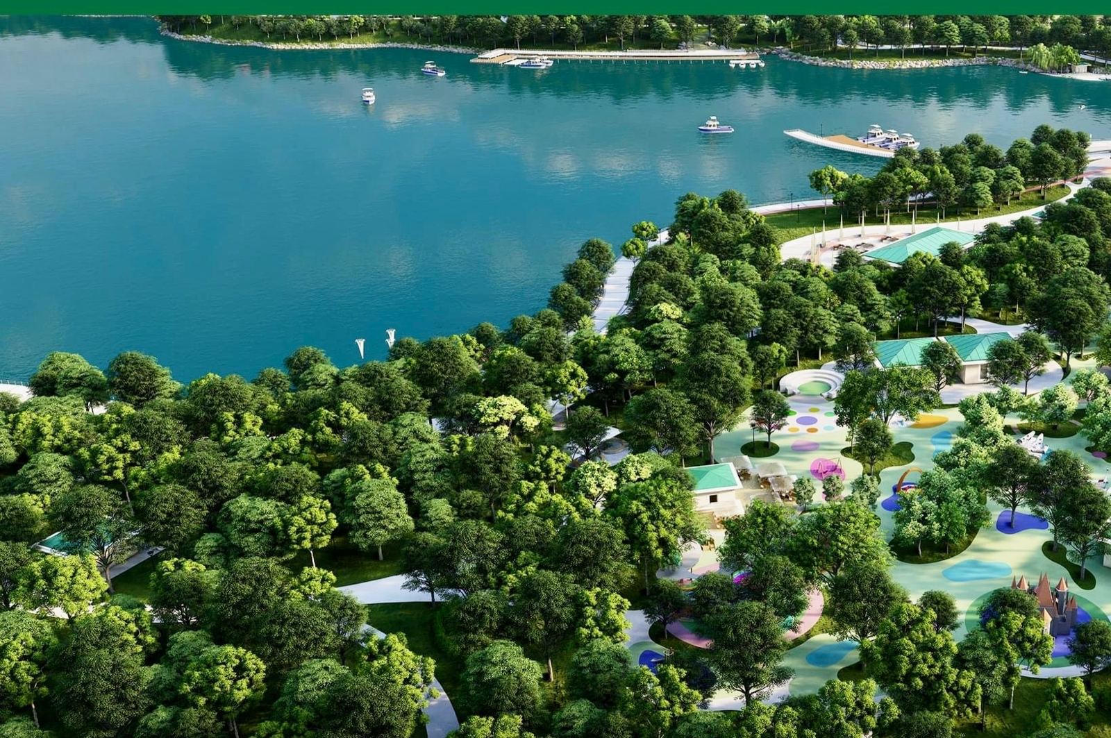 Вокруг озера Ганлы гель будет разбит парк