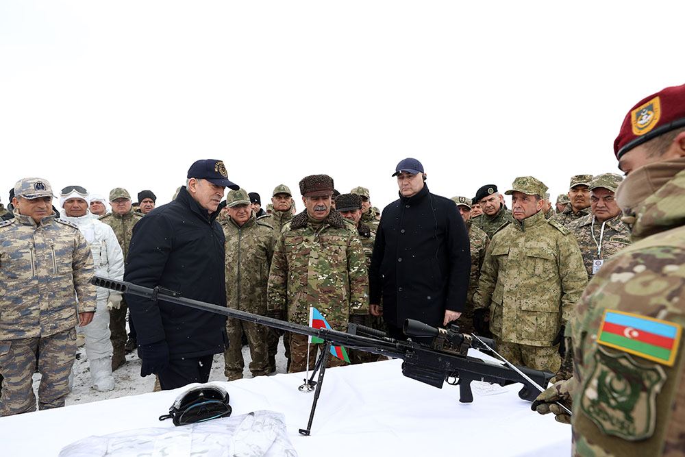 Azerbaijani defense minister attends “Winter Exercises - 2023” in Türkiye (PHOTO)