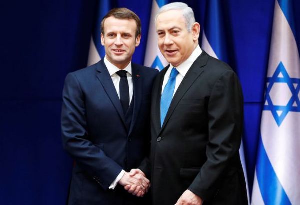 Macron discusses with Netanyahu release of hostages in Gaza Strip