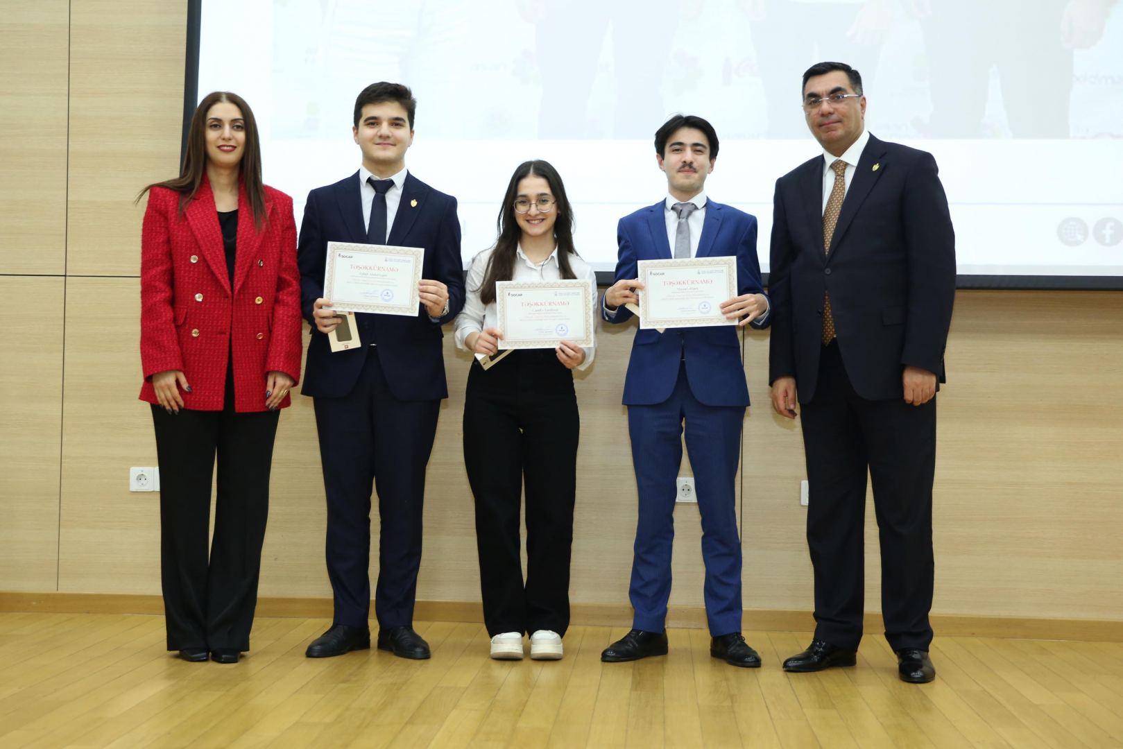 Baku Higher Oil School marks National Youth Day (PHOTO)