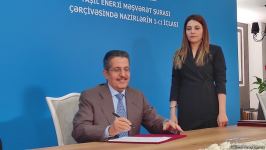 Energetika Nazirliyi və ACWA Power şirkəti arasında əməkdaşlıq sənədləri imzalanıb (FOTO)