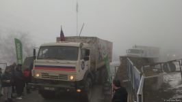 Сегодня по Лачинской дороге проехали 20 автомашин РМК (ФОТО)
