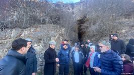 Beynəlxalq səyahətçilər Azıx mağarasını ziyarət ediblər (FOTO)