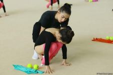 Məşhur bolqar gimnast Katrin Taseva Bakıda ustad dərsi keçir (FOTO)