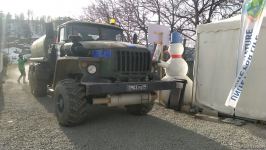 По Лачинской дороге беспрепятственно проехали машины миротворцев и МККК (ФОТО)