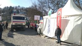 По Лачинской дороге беспрепятственно проехали еще 14 машин миротворцев (ФОТО)