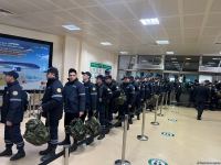 Azerbaijani emergency rescue forces heading to Türkiye (PHOTO)