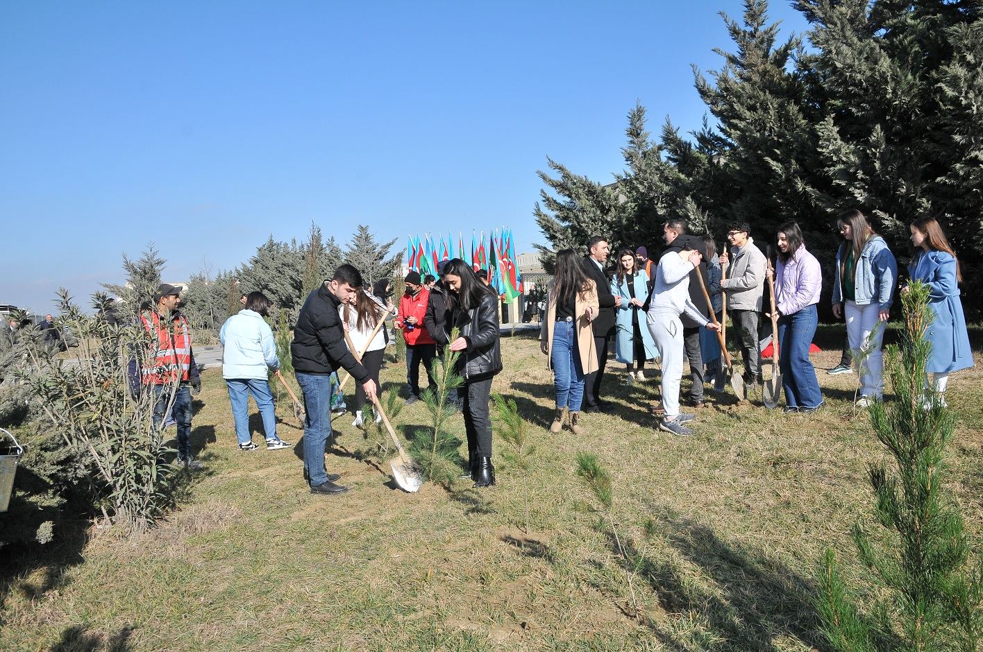 Abşeron rayonunda abadlıq-təmizlik işləri görülüb (FOTO)