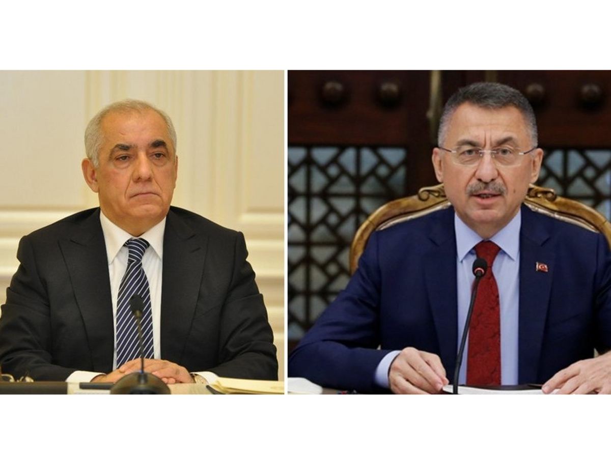Состоялся телефонный разговор между Али Асадовым и вице-президентом Турции Фуатом Октаем