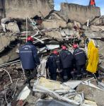 Спасатели МЧС Азербайджана спасли из-под обломков 3 человек в Турции (ФОТО/ВИДЕО)