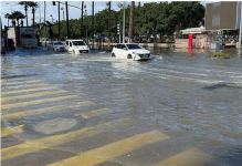 После землетрясения в Хатае море вышло из берегов и затопило улицы (ФОТО)
