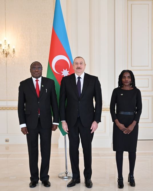 Президент Ильхам Алиев принял верительные грамоты новоназначенного посла Намибии в Азербайджане (ФОТО)