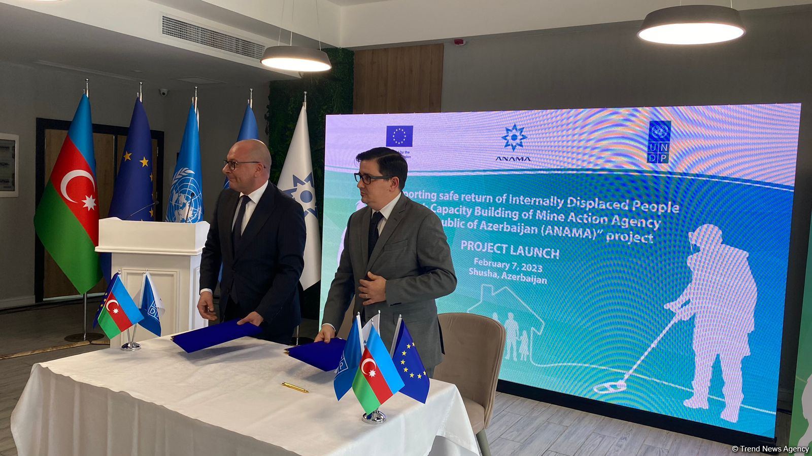 Azerbaijan joins forces with EU, UNDP to speed up de-mining of its liberated lands (PHOTO)