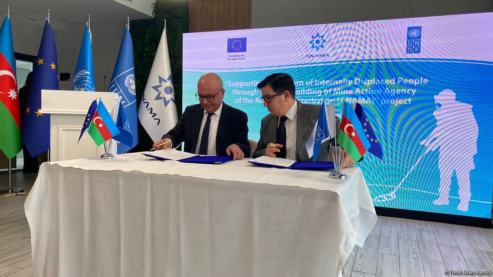 Azerbaijan joins forces with EU, UNDP to speed up de-mining of its liberated lands (PHOTO)