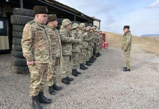 Azerbaijani military officials inspect service and combat activities of army units (PHOTO/VIDEO)