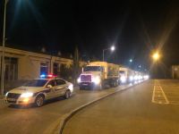 Azerbaijan sends 13 special-purpose vehicles with humanitarian aid to Türkiye (PHOTO)