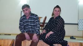 "Из тьмы к свету" - азербайджанский спектакль на социальную тему (ФОТО)