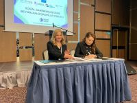 Ассоциация по развитию женского предпринимательства и MediaOst подписали меморандум (ФОТО)