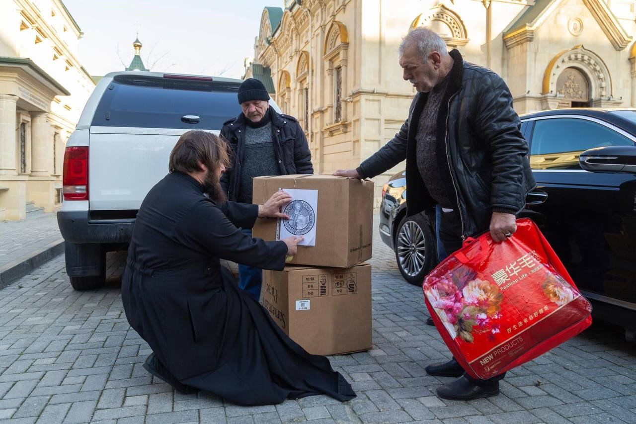 Бакинско-Азербайджанская епархия РПЦ участвует в акции помощи пострадавшим от землетрясения в Турции (ФОТО)
