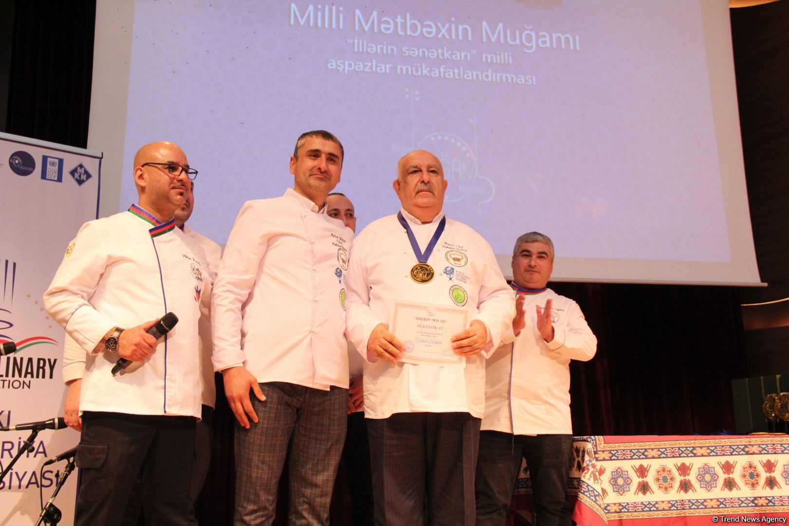 В Баку прошла торжественная церемония вручения национальной премии "Мастер кулинарного искусства" (ФОТО)